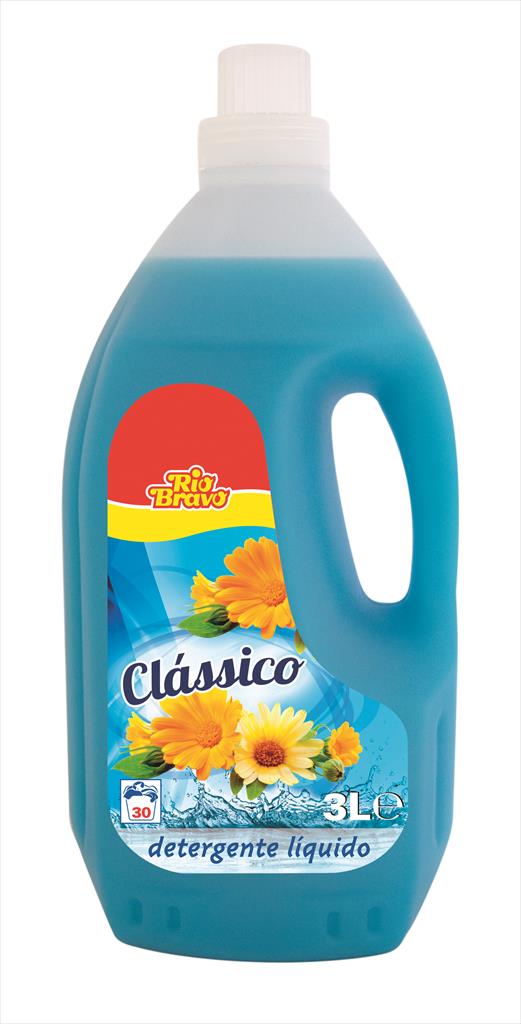 DETERG ROUPA CLASSICO 3LT RIO BRAVO C/4